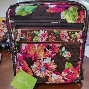 Vera Bradley LUNCH BREAK bunch ENGLISH BLOOMS cooler tote bag  RARE HTF NEW